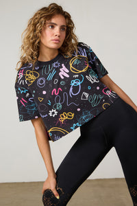 Scribble Printed Tee